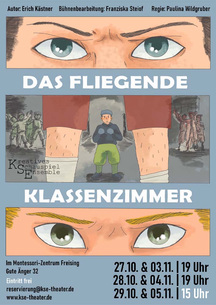 Das KSE spielt „Das fliegende Klassenzimmer“ von Erich Kästner