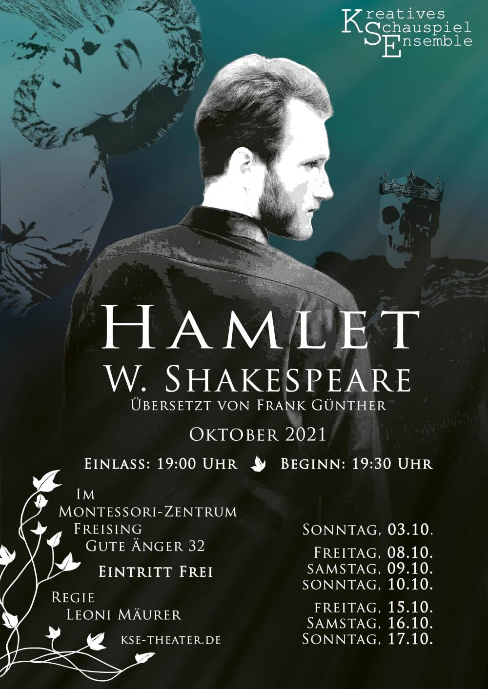 Plakat „Hamlet“